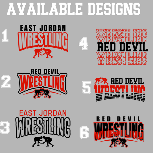 East Jordan Wrestling: Performance Tee Shirt