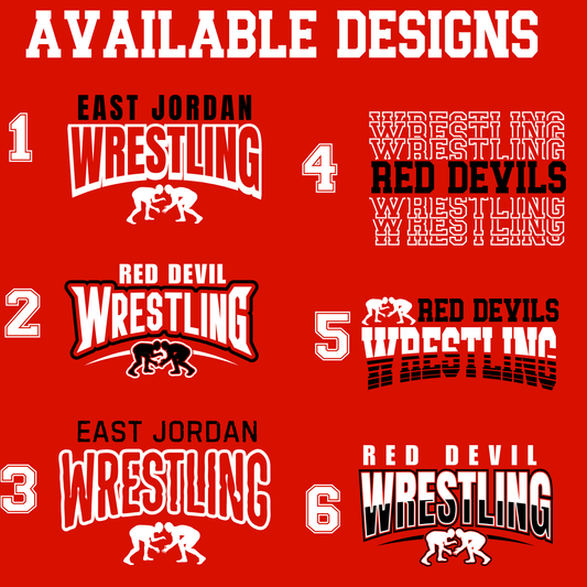 East Jordan Wrestling: Long Sleeve Digi Camo Tee