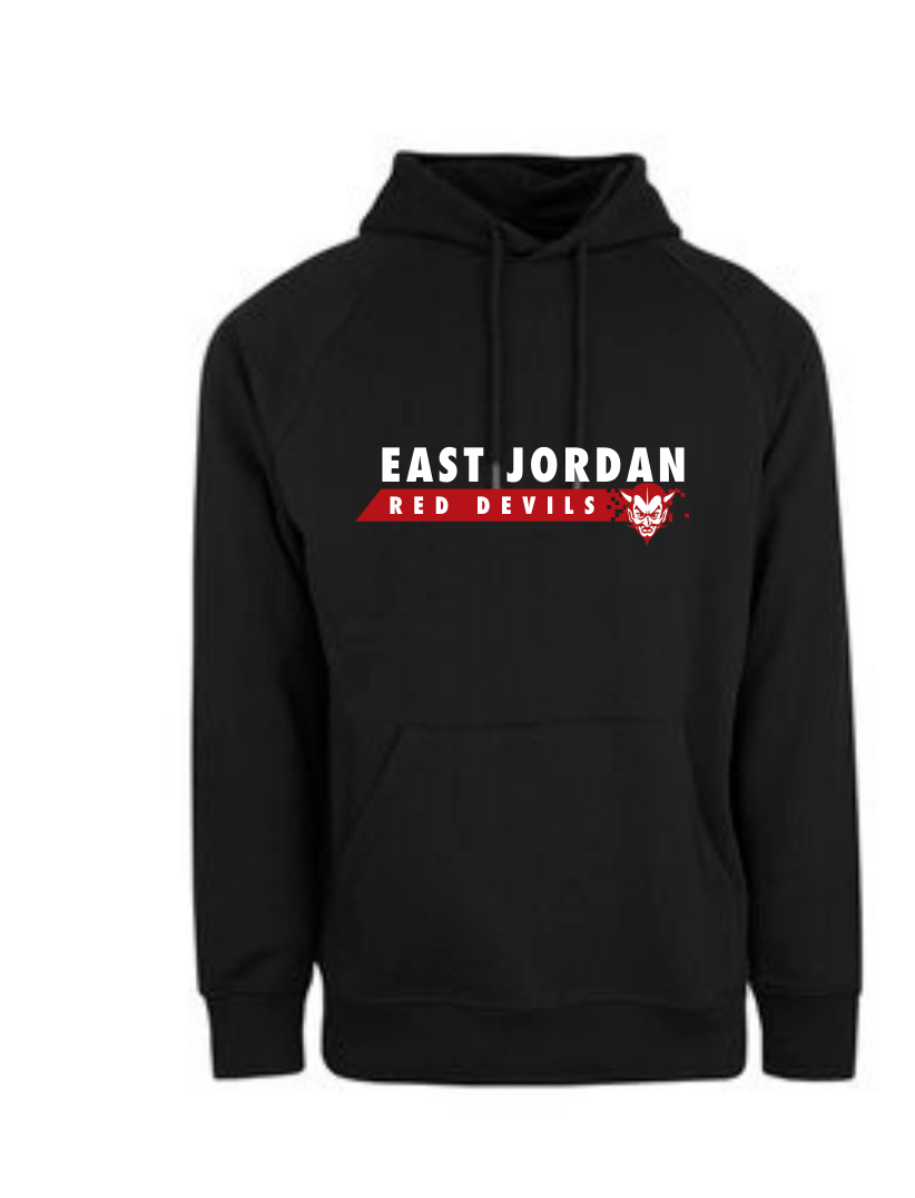 East Jordan Red Devils Toddler/ Youth Hooded Sweatshirt