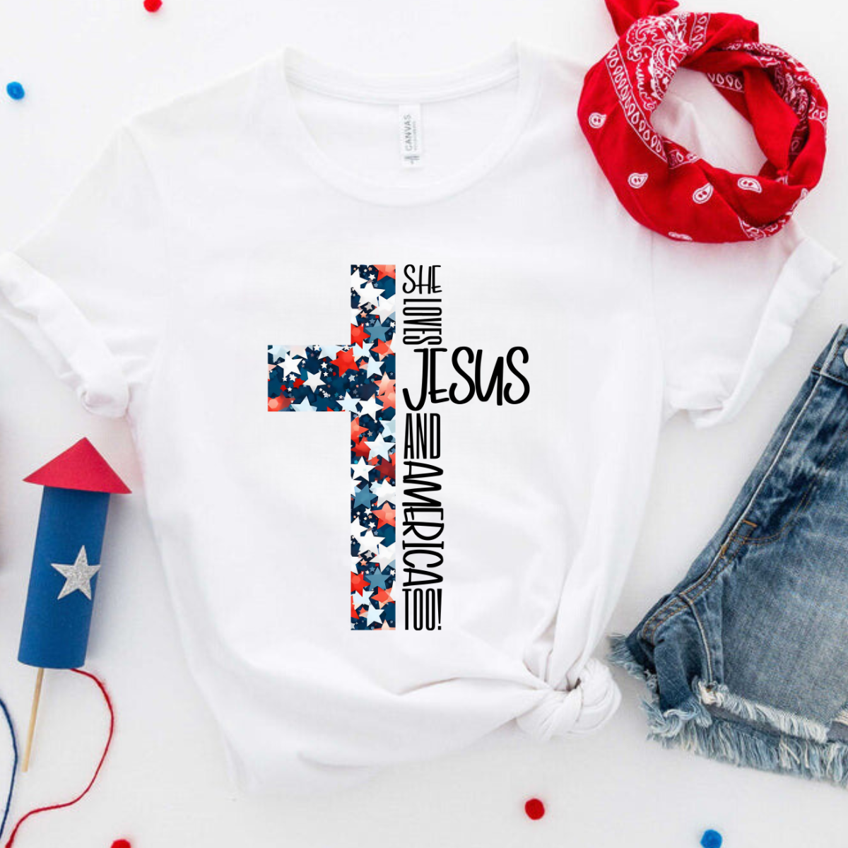 She loves Jesus and America Too