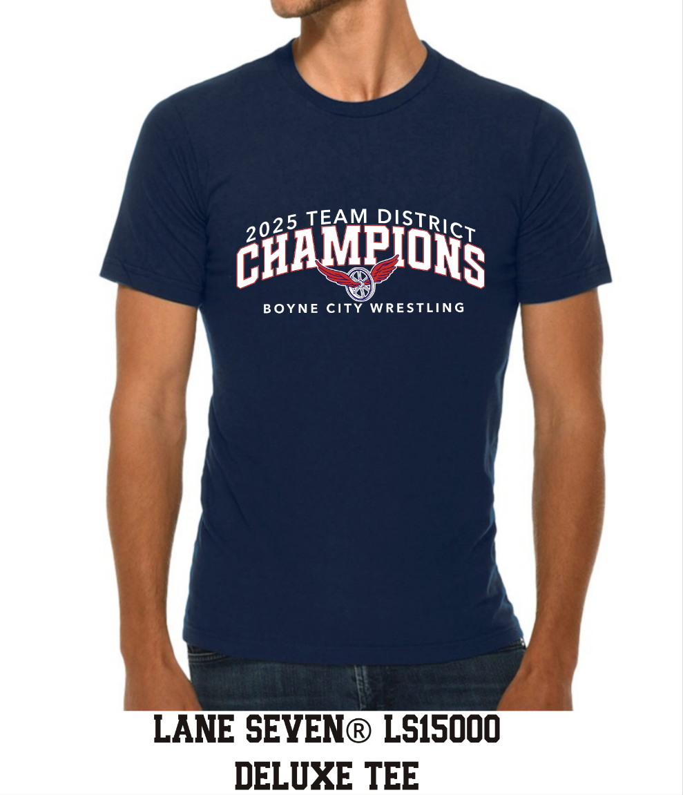 Wrestling: Team District Champions Tee Youth/Adult