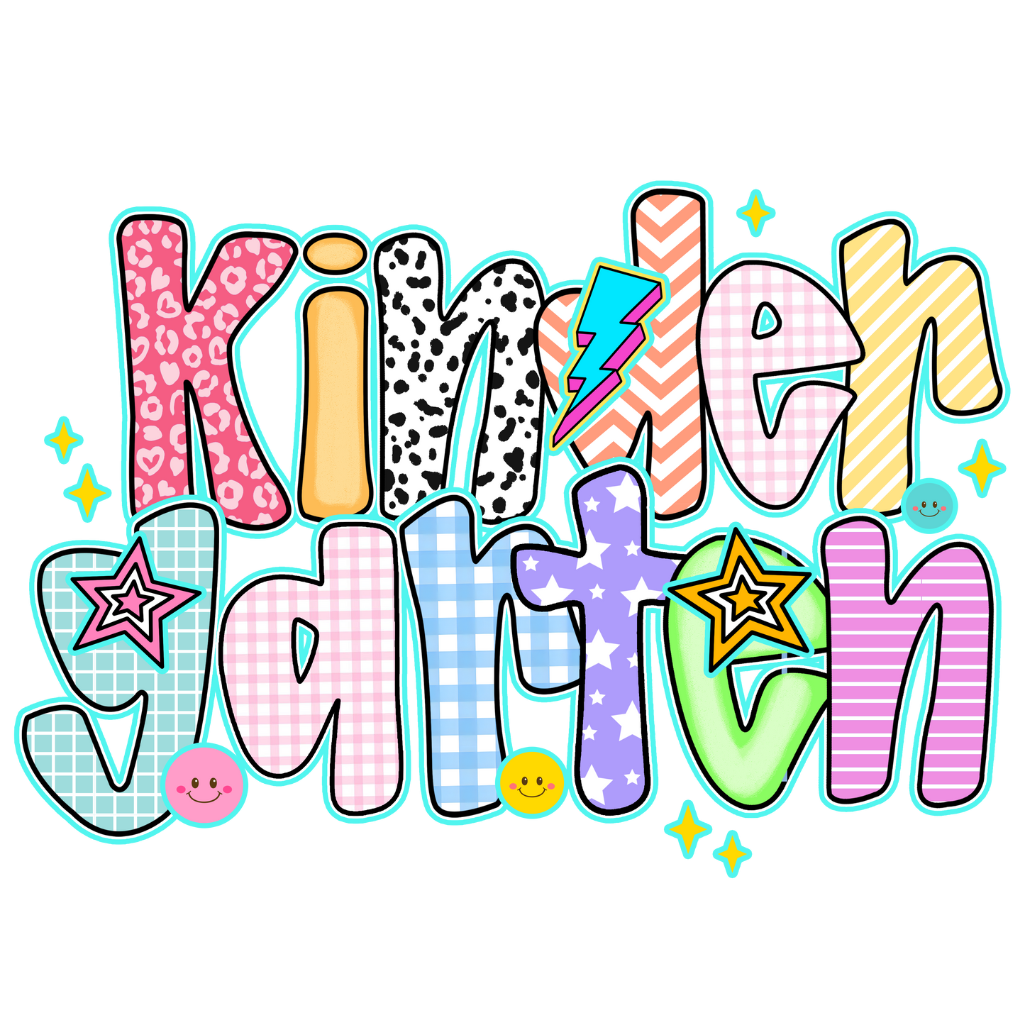 Back to School: Doodle Letters