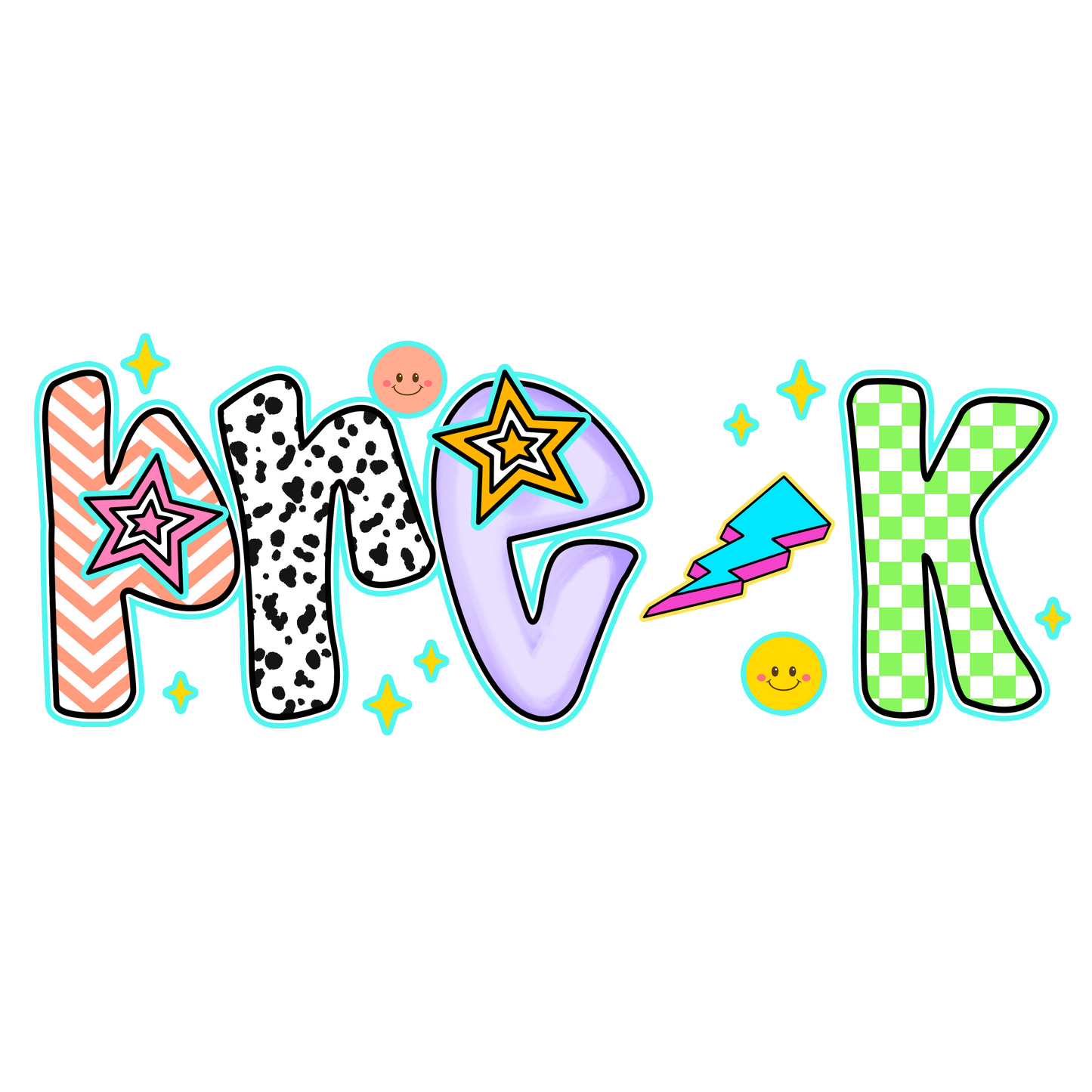 Back to School: Doodle Letters