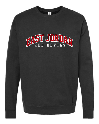East Jordan Red Devils Toddler/ Youth Crewneck Sweatshirt