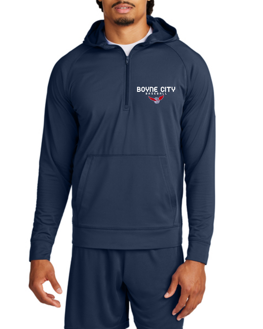 Sport-Tek® Sport-Wick®  Stretch 1/2-Zip Hoodie