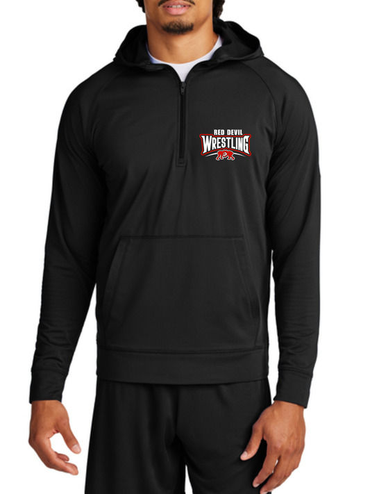 East Jordan Wrestling: Stretch 1/2-Zip Hoodie