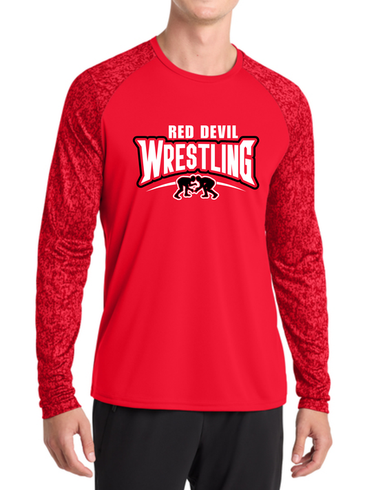 East Jordan Wrestling: Long Sleeve Digi Camo Tee