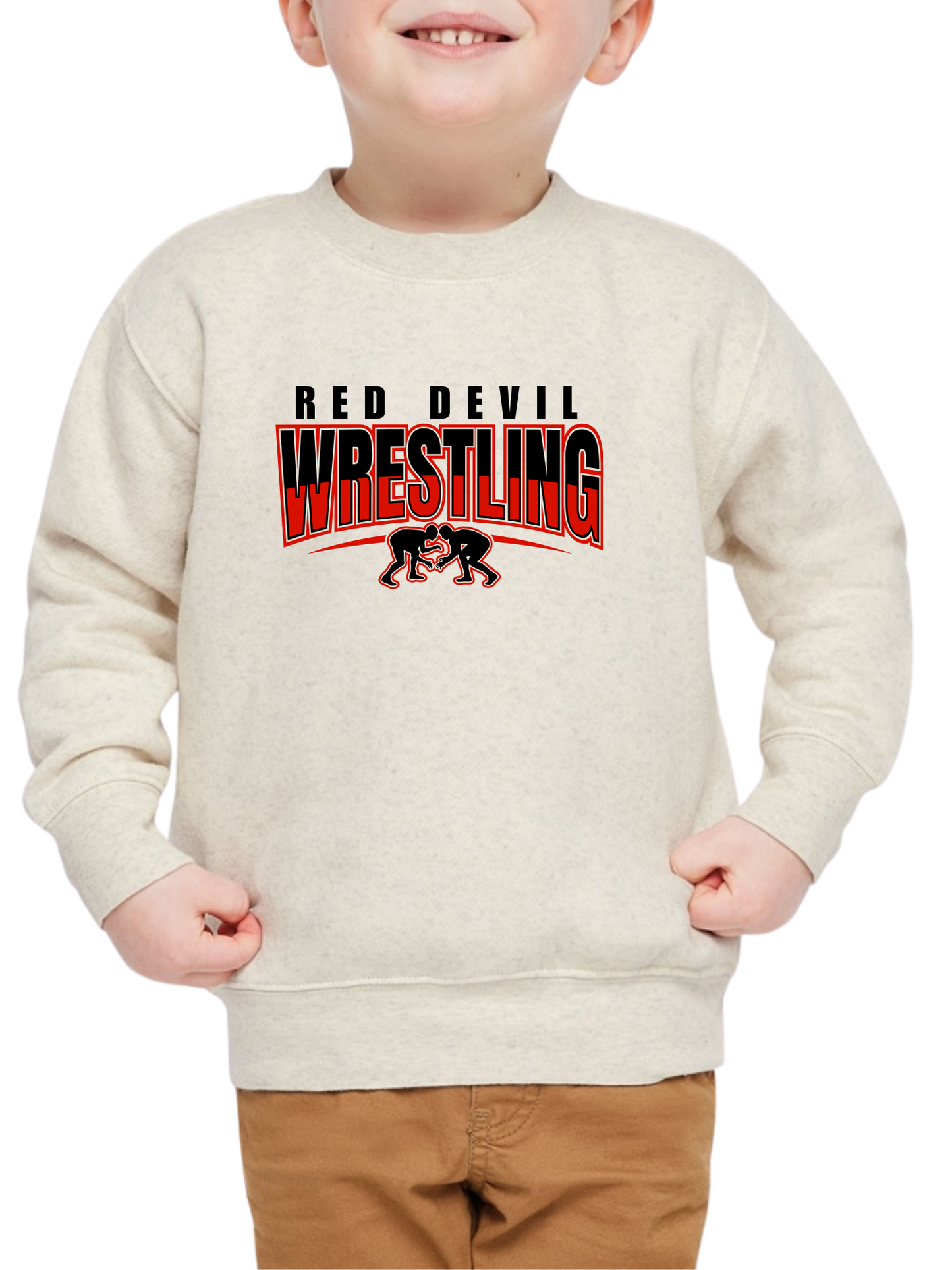 East Jordan Wrestling: Basic Cotton Blend Crewneck