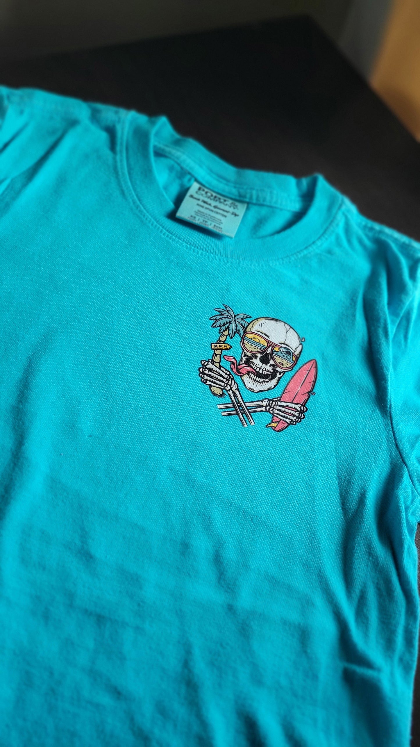 Little Homie Originals: Surf Skull Tee