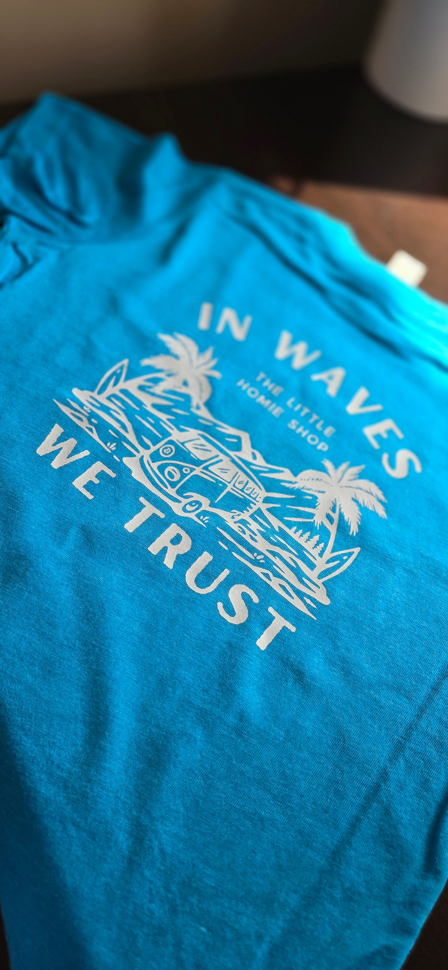 Little Homie Originals: In Waves We Trust Tee