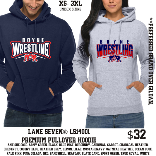 Wrestling: Adult Hoodie