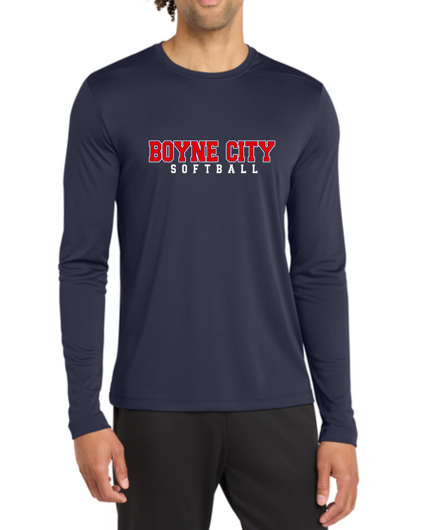 Port & Co™ Long Sleeve Performance Tee