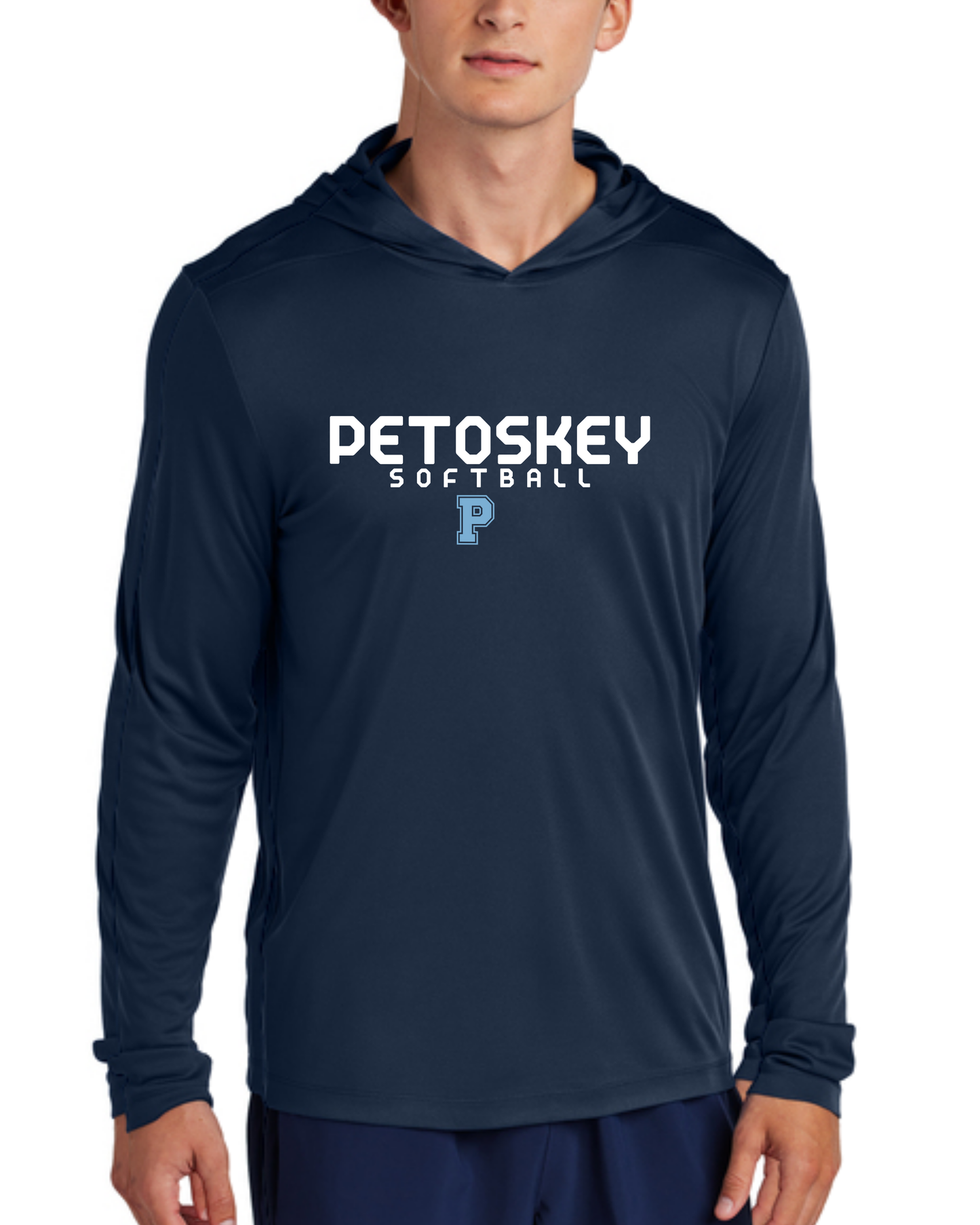 Port & Co™ Performance Pullover Hooded Tee