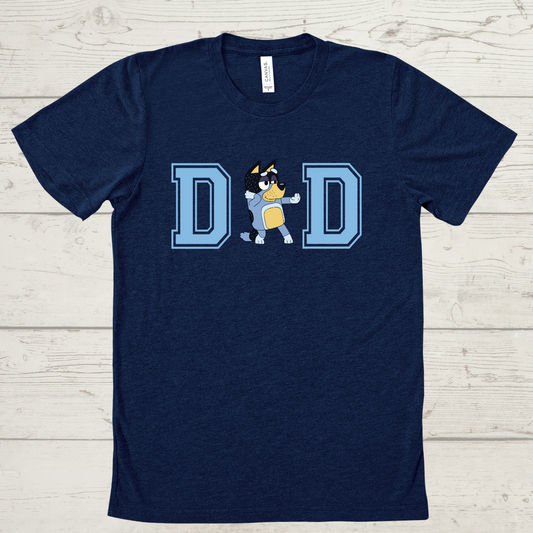 Father's Day Dad, Bluey Tee
