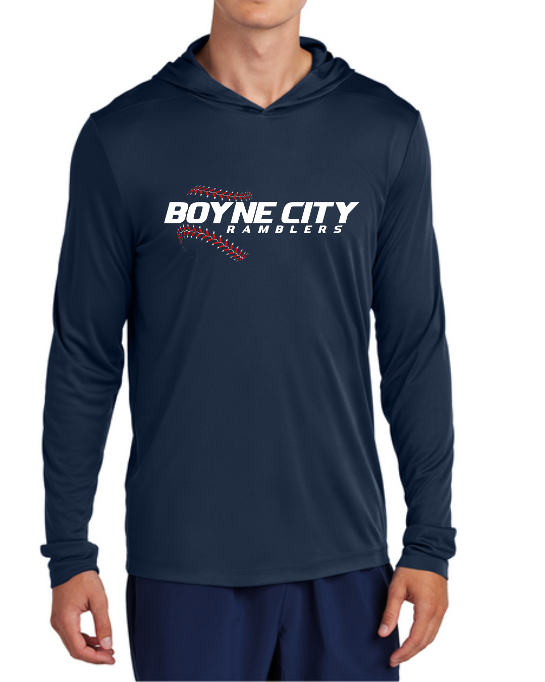 Port & Co™ Performance Pullover Hooded Tee