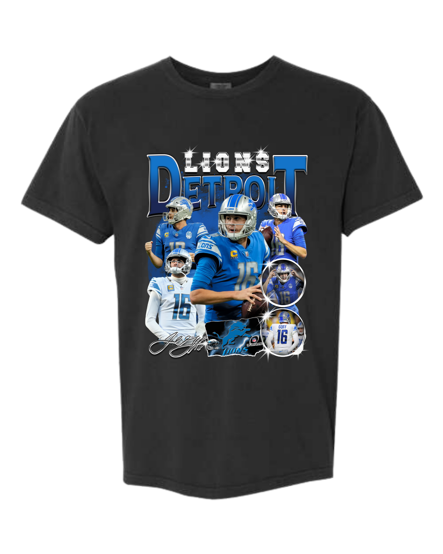 Detroit Quarter Back Comfort Colors Tee