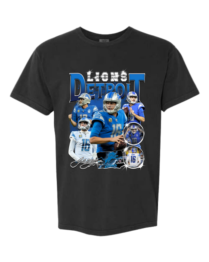 Detroit Quarter Back Comfort Colors Tee