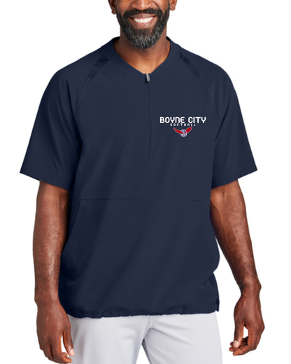 Sport-Tek® Adult/ Youth Repeat 1/2-Zip Short Sleeve Jacket