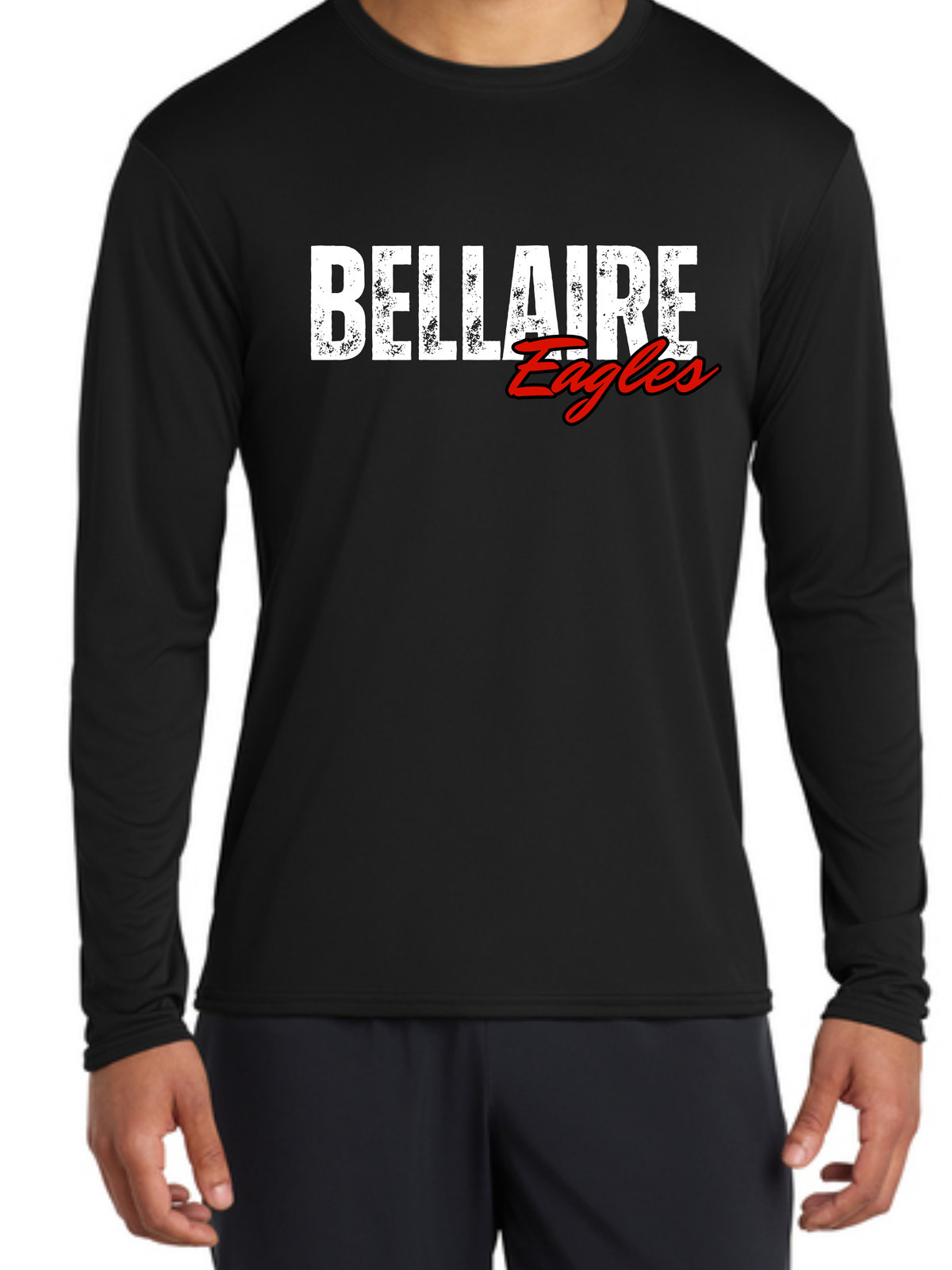 Bellaire Eagles: Performance Long Sleeve Tee