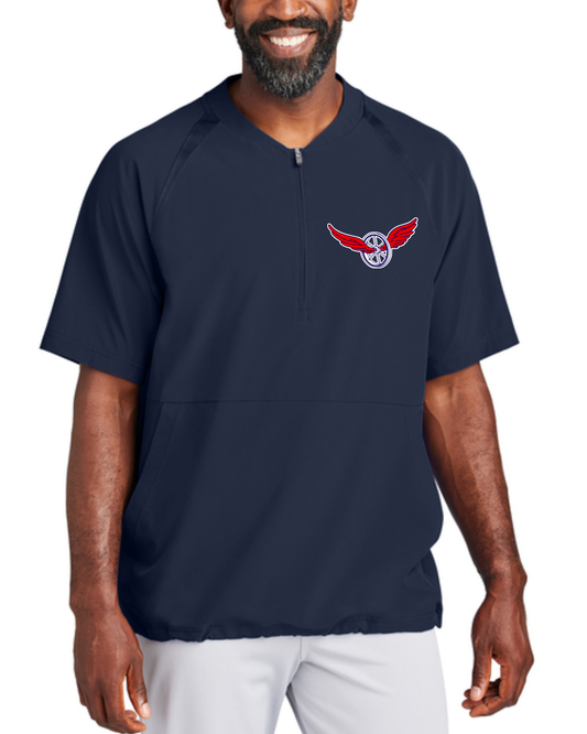Sport-Tek® Adult/ Youth Repeat 1/2-Zip Short Sleeve Jacket