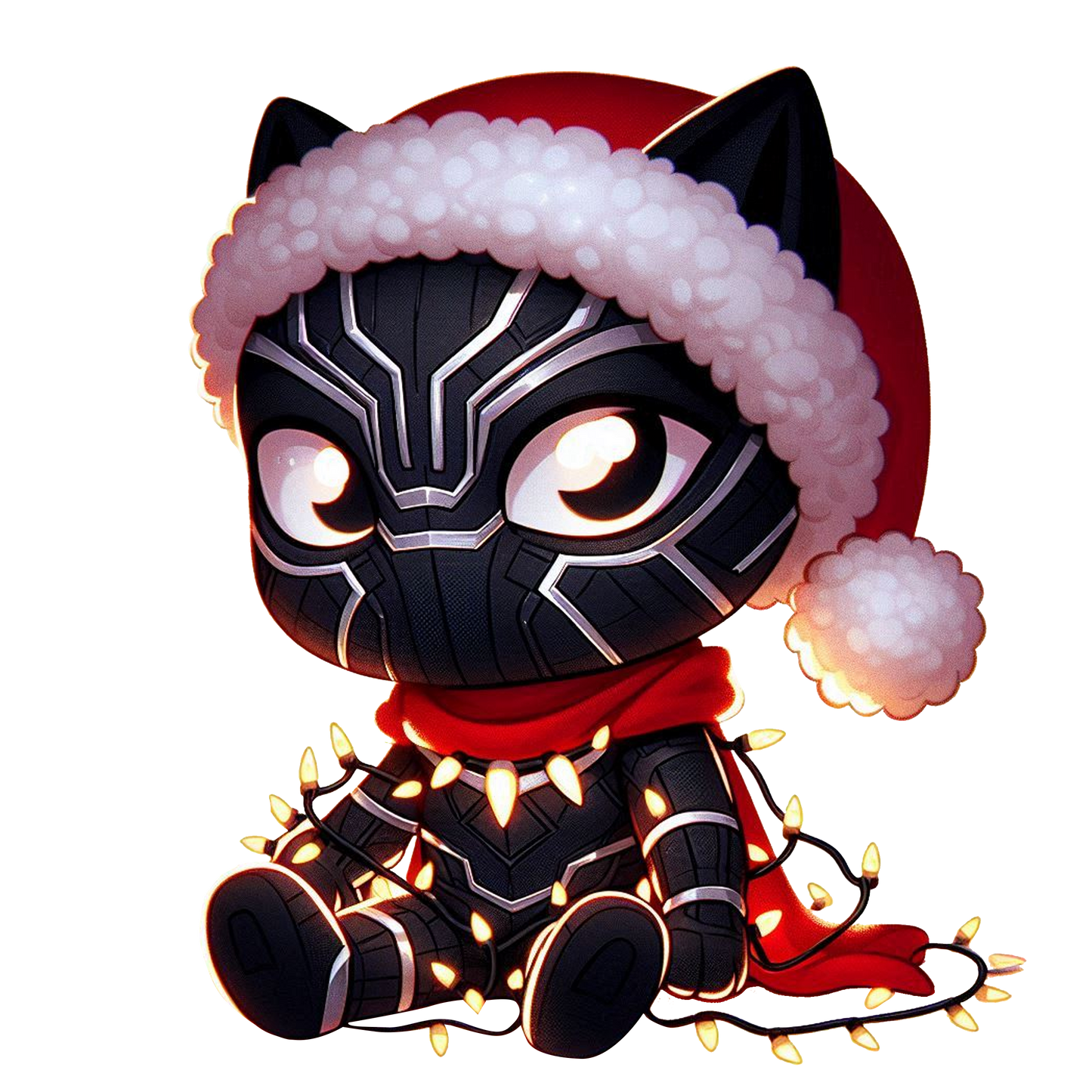 Superhero Christmas Cartoon Tee