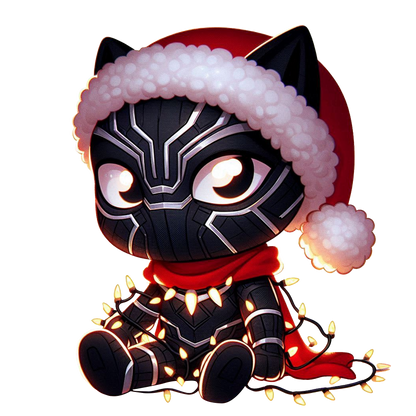 Superhero Christmas Cartoon Tee