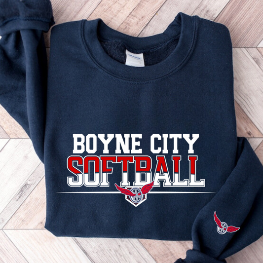Softball Crewneck: Youth/Adult