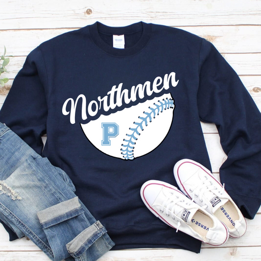 Softball/Baseball Crewneck: Youth/Adult