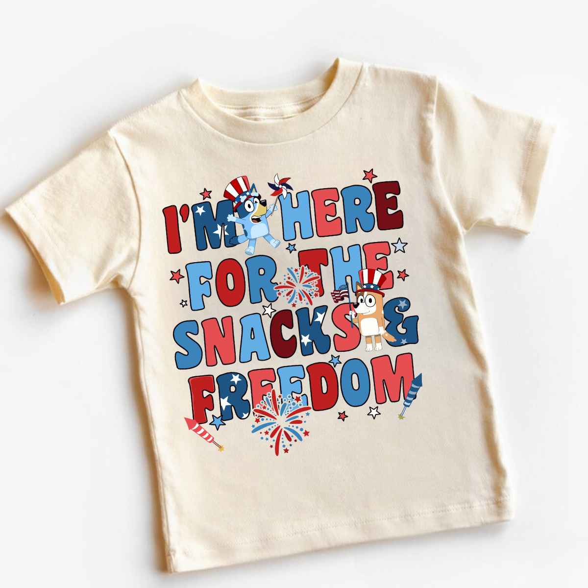 Here for the Snacks and Freedom: Bluey