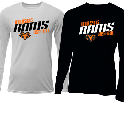A4 Polyester Sport Long Sleeve Tee