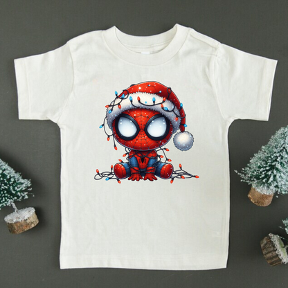 Superhero Christmas Cartoon Tee