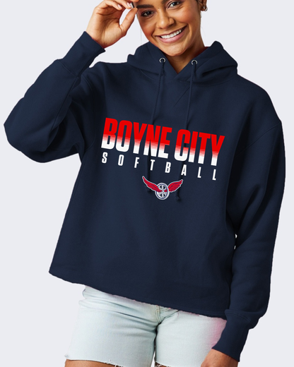 Enza® 31379 Ladies Heavyweight Boxy Pullover Hood