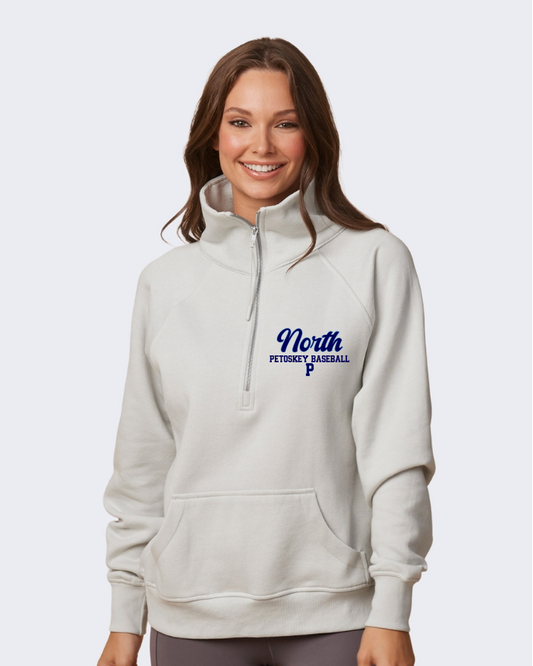 Enza® 31179 Ladies Boxy Half Zip Fleece