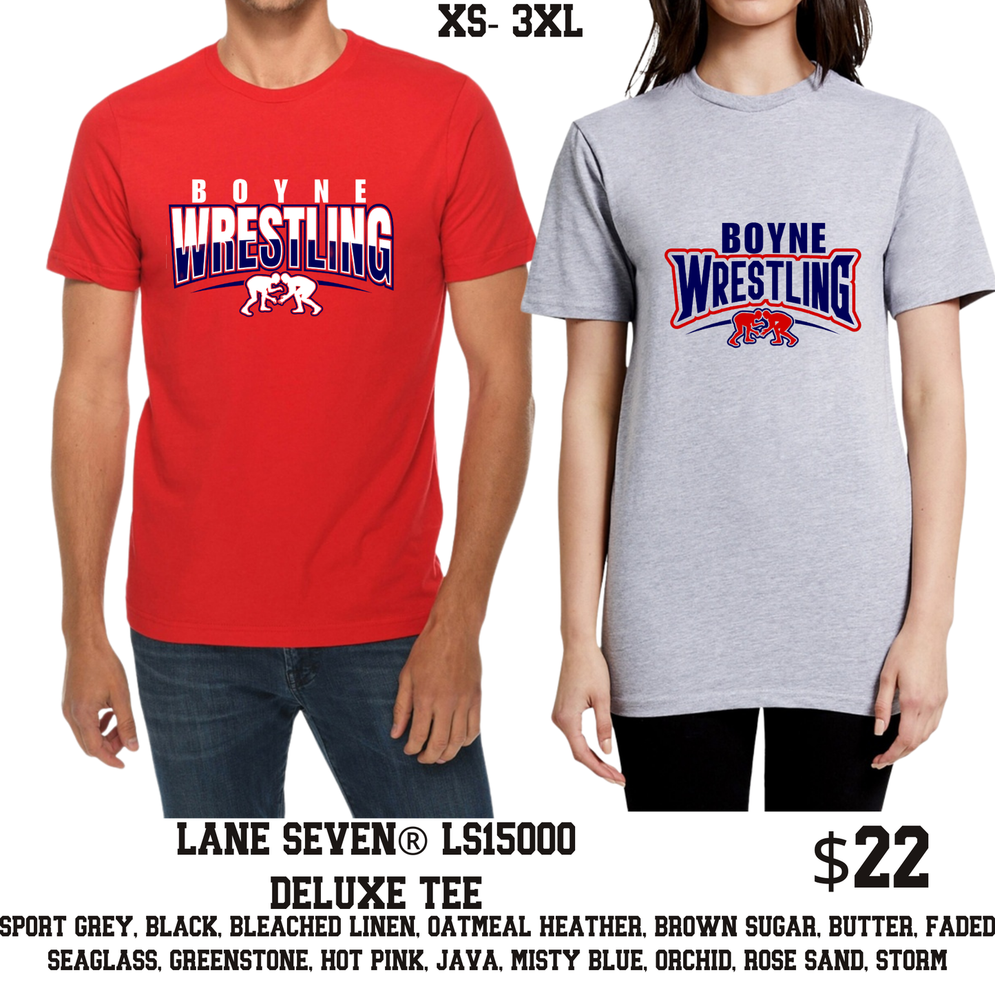 Wrestling: Adult Tee
