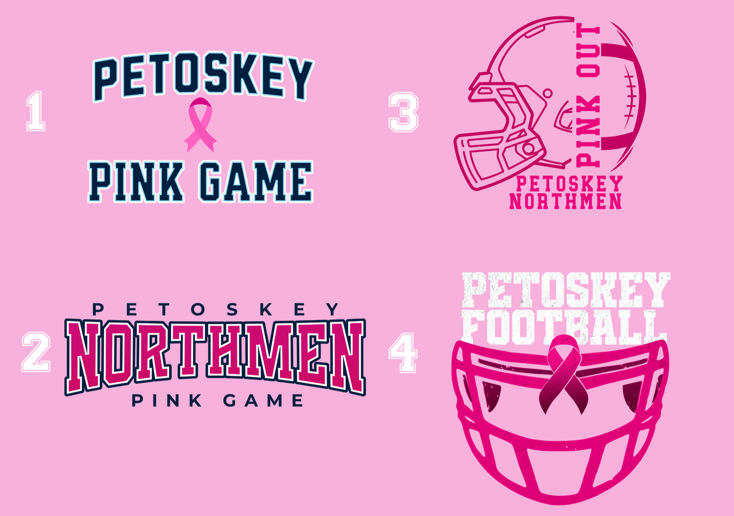 Petoskey Pink Game: Performance Long Sleeve