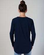 Boyne Football Enza® 10579 Ladies Essential High-Low Long Sleeve Tee