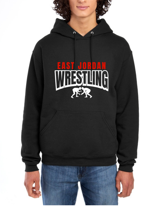 East Jordan Wrestling: Hooded Sweatshirt