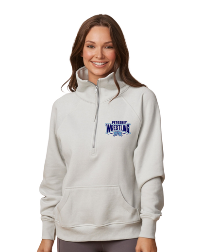 Petoskey Wrestling Women's Boxy 1/2 Zip