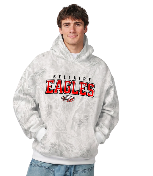 Bellaire Eagles: Enza® 30979 Adult Camo Pullover Hood