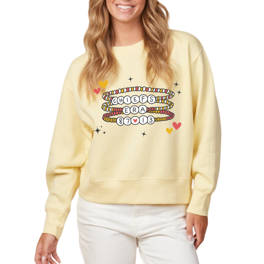 Ladies Boxy Chiefs Crewneck