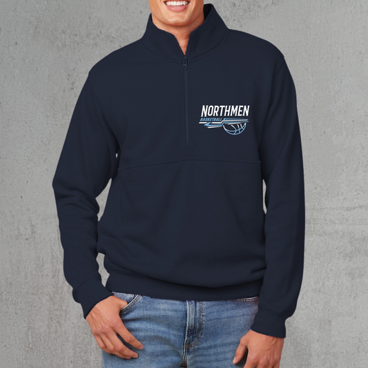 Petoskey Basketball:Enza® 31779 Adult Tournament Half Zip