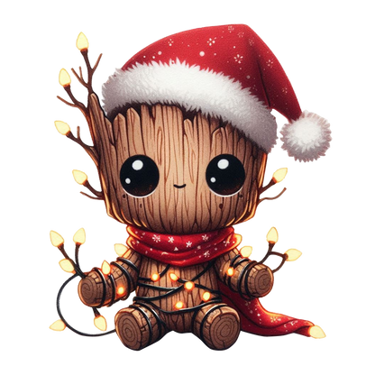 Superhero Christmas Cartoon Tee