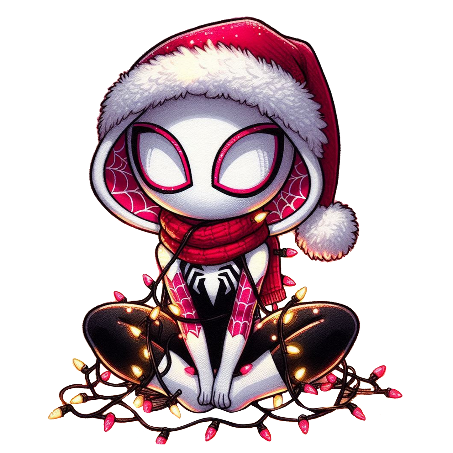 Superhero Christmas Cartoon Tee