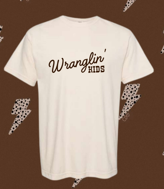 Wranglin' Kids Comfort Colors Tee