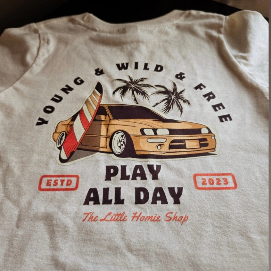 Little Homie Originals: Play All Day Tee