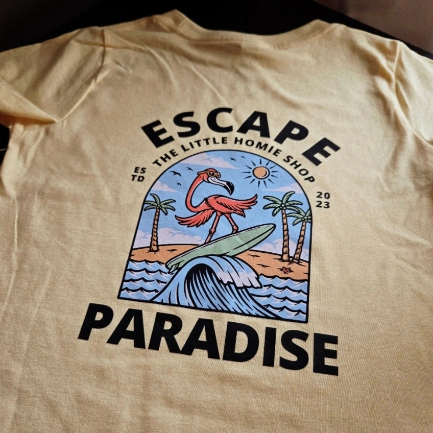 Little Homie Originals: Escape Paradise Tee