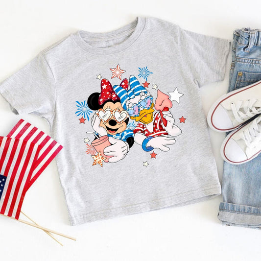 Minnie and Daisy Patriotic