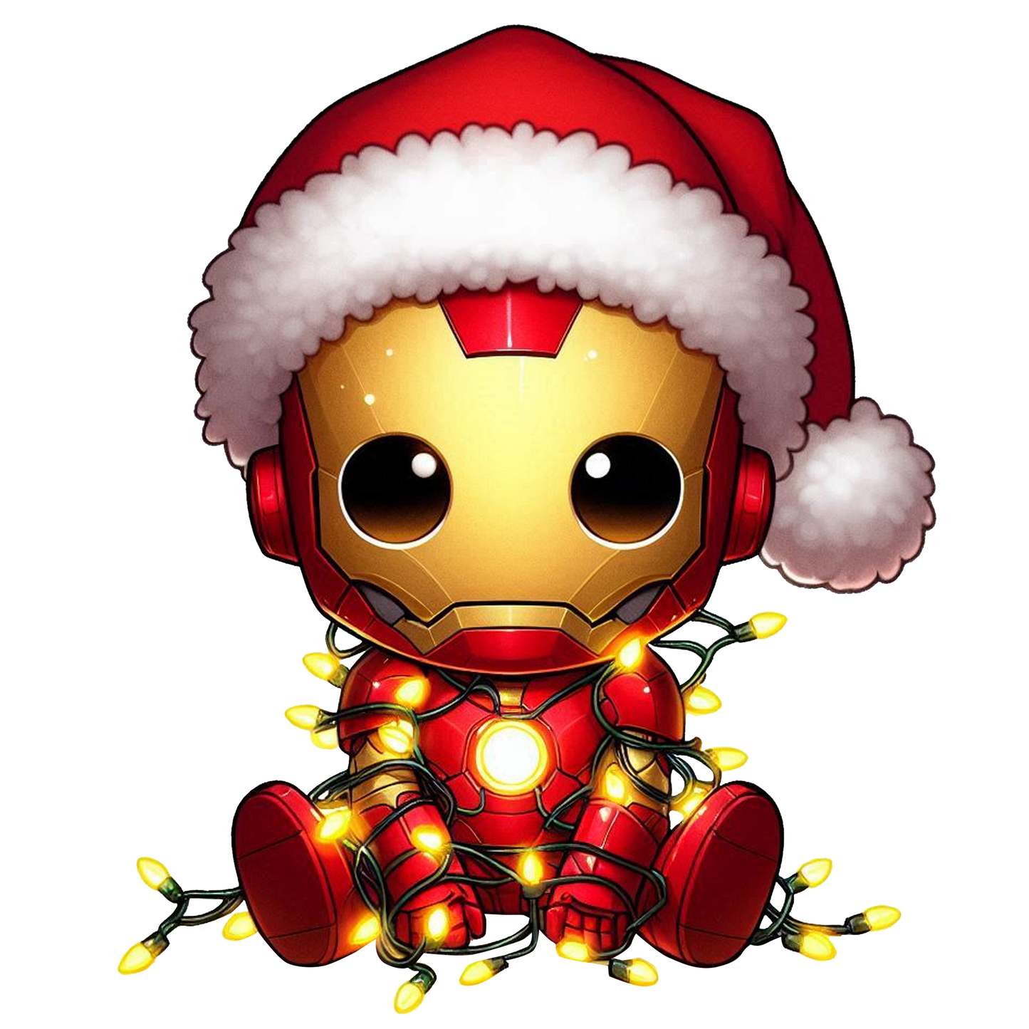 Superhero Christmas Cartoon Tee