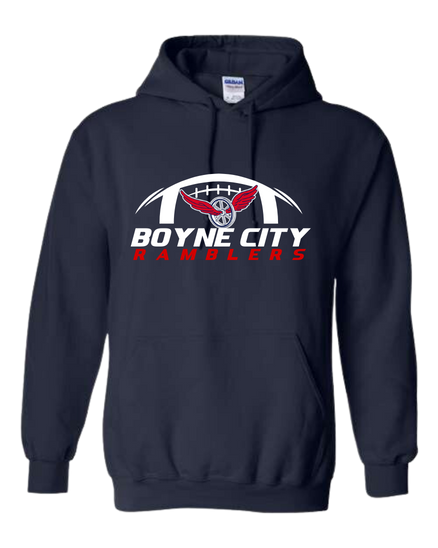 Football Hooded Sweatshirt