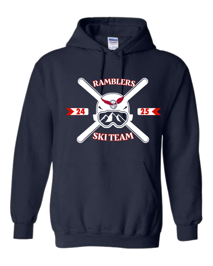 Ski Team Gildan Heavy Blend Hooded Sweatshirt